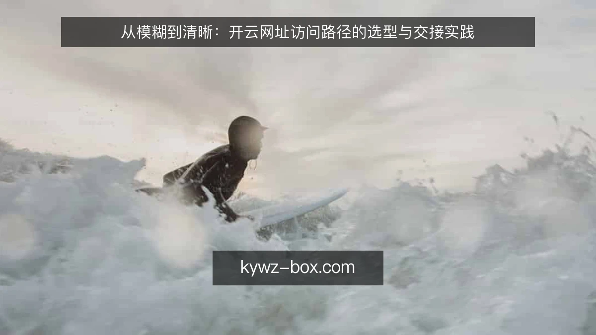 从模糊到清晰：开云网址访问路径的选型与交接实践